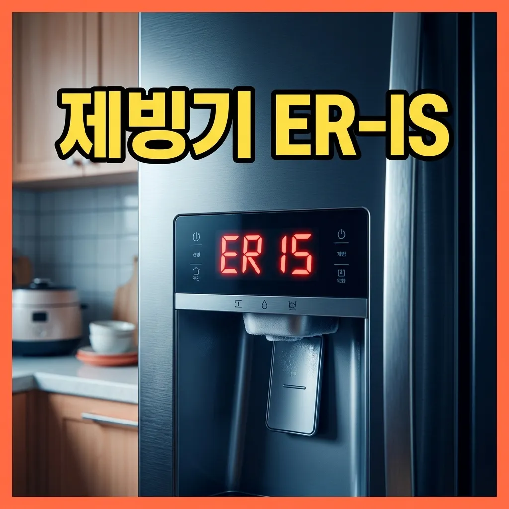 LG 디오스 오브제 냉장고 ER-IS 에러코드, 제빙기 이상 이렇게 해결하세요