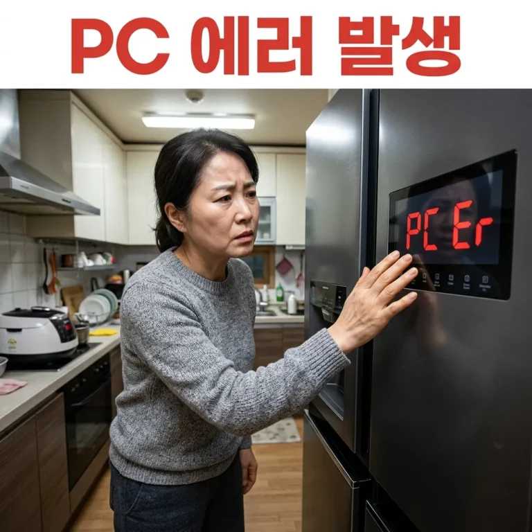 삼성 비스포크 냉장고 에러코드 PC Er PC CH, 메인보드 문제일 때 현명하게 대처하는 법