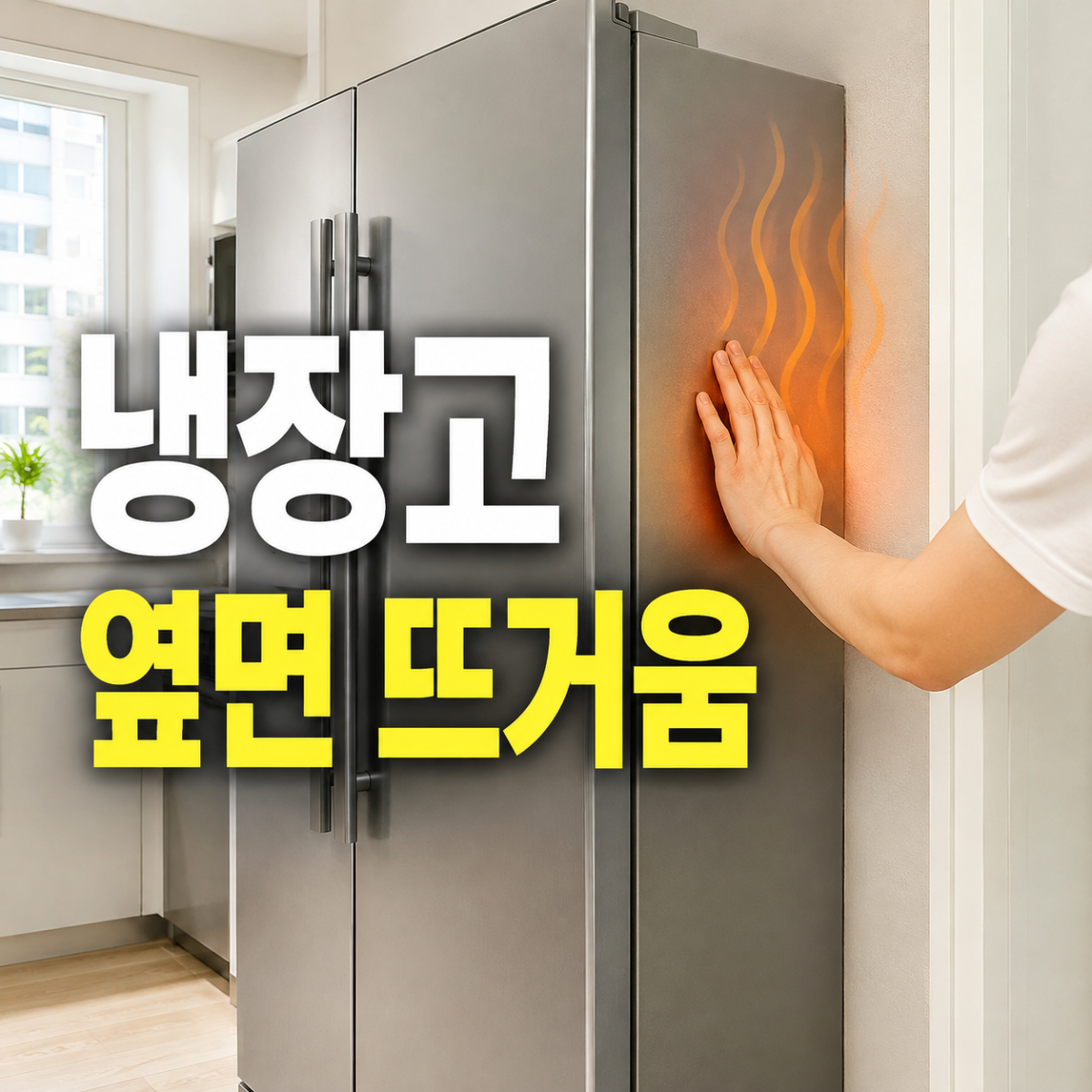 1:1 썸네일|냉장고 옆면 뜨거움 점검