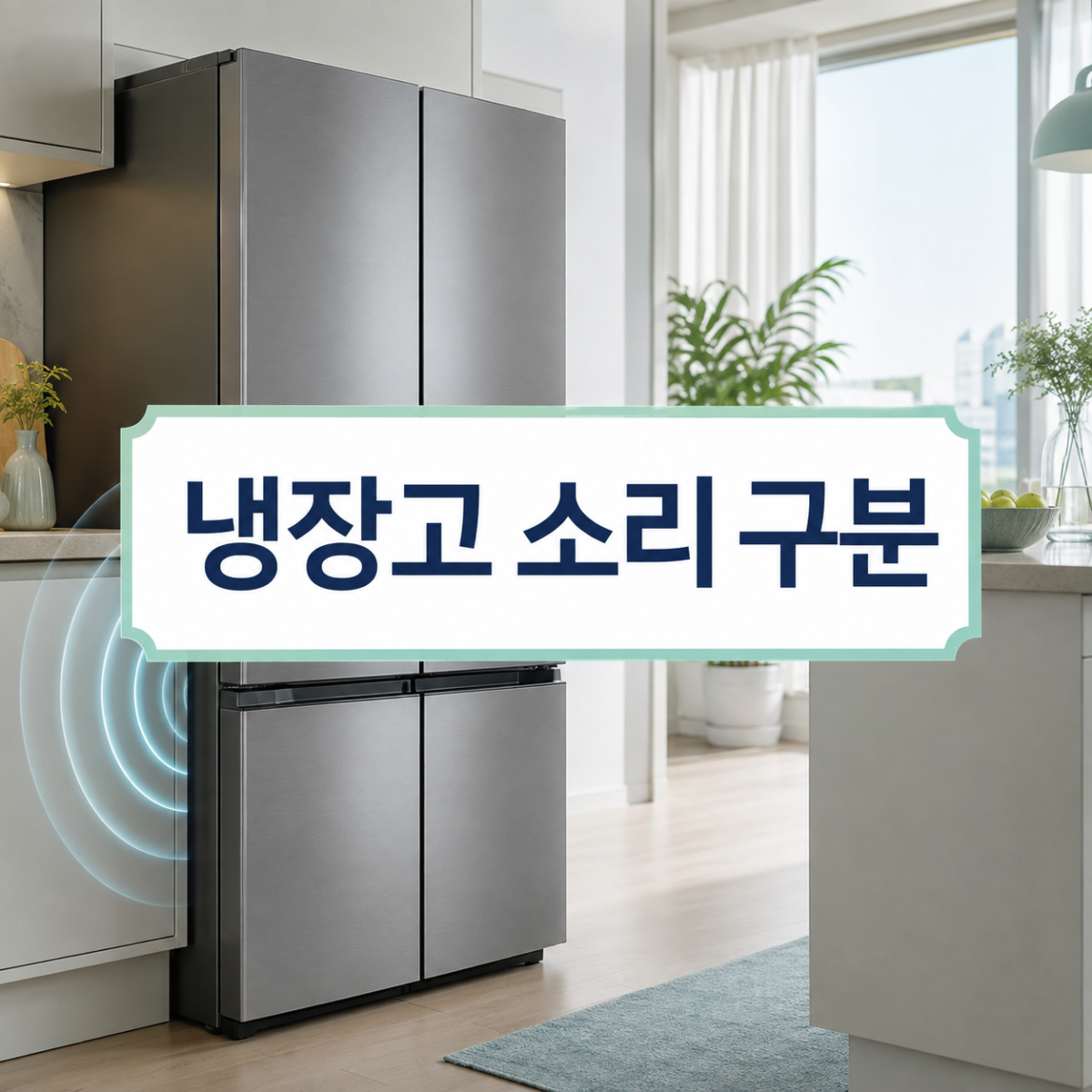 1:1 썸네일｜냉장고 소리 구분