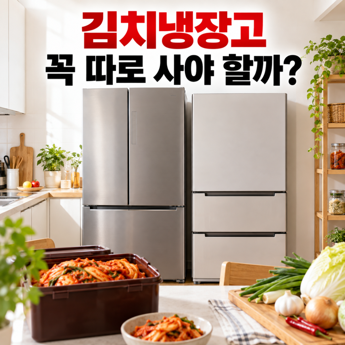 김치냉장고 선택 대표 이미지